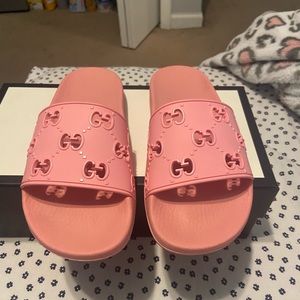 Gucci slides with original box